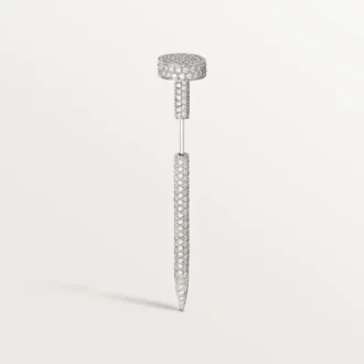 Alfiler de corbata Juste Un Clou – Oro blanco y diamantes – Cartier