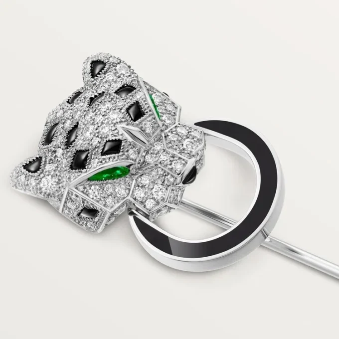 Alfiler de corbata Panthere De Cartier Alfiler de corbata Panthere De Cartier