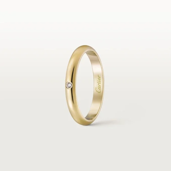 Alianza 1895 – Oro amarillo, diamantes – Cartier Alianza 1895 – Oro amarillo, diamantes – Cartier