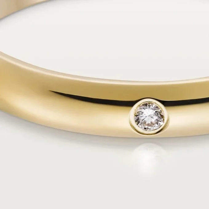 Alianza 1895 – Oro amarillo, diamantes – Cartier Alianza 1895 – Oro amarillo, diamantes – Cartier