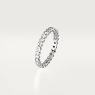 Alianza Broderie De Cartier – Oro blanco, diamantes – Cartier