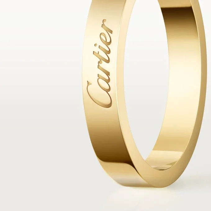 Alianza C De Cartier, 3 mm de ancho