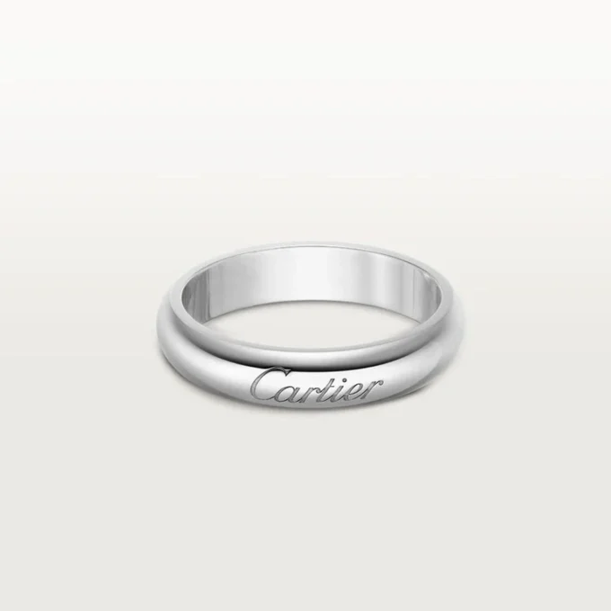 Alianza C De Cartier, 4 mm de ancho