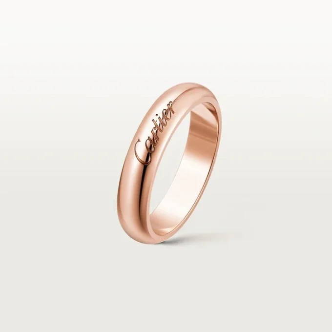 Alianza C De Cartier, 4 mm de ancho