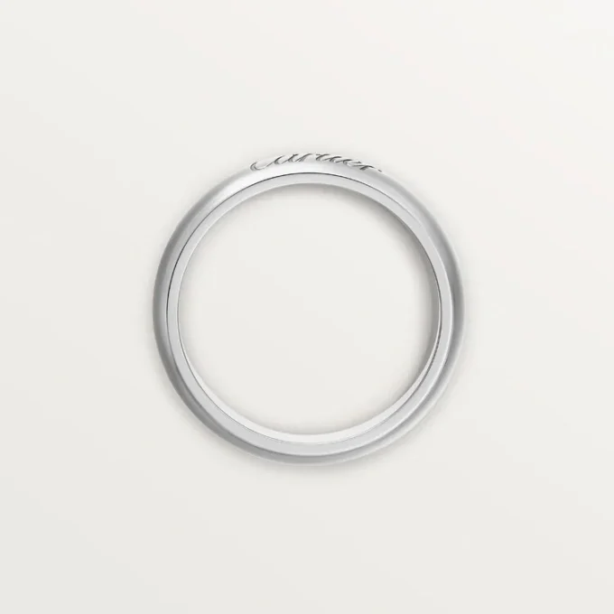 Alianza C De Cartier, 4 mm de ancho