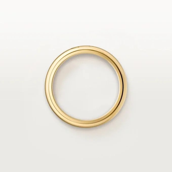 Alianza C De Cartier, 4 mm de ancho
