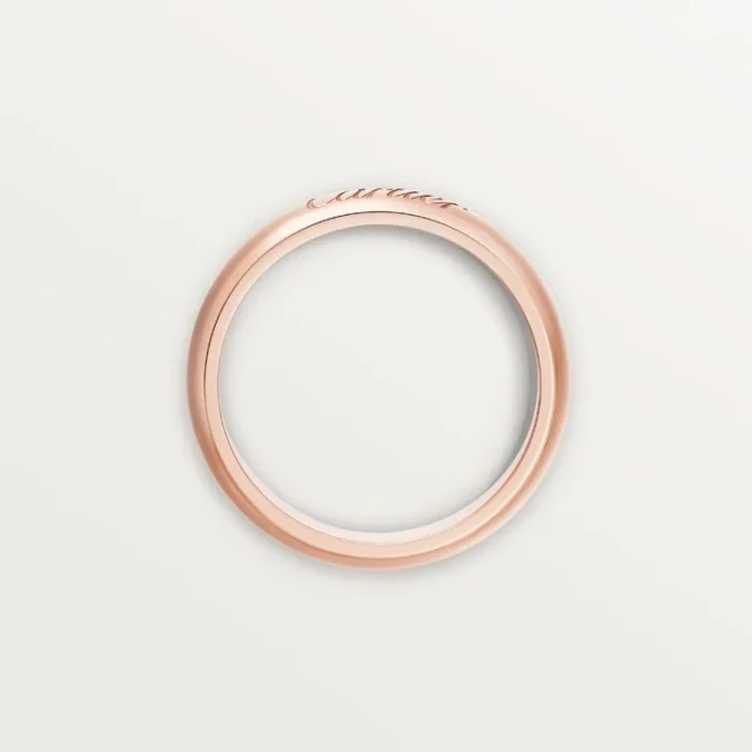 Alianza C De Cartier, 4 mm de ancho