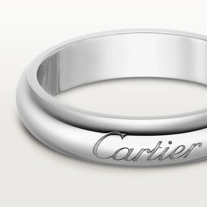 Alianza C De Cartier, 4 mm de ancho