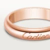 Alianza C De Cartier, 4 mm de ancho