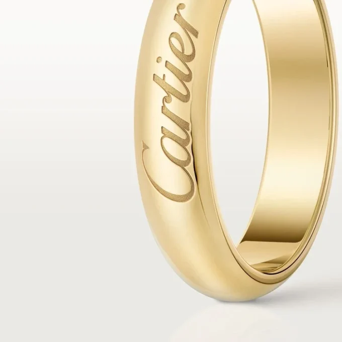 Alianza C De Cartier, 4 mm de ancho