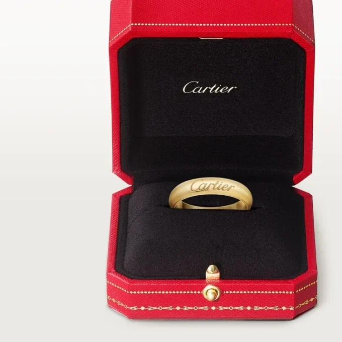 Alianza C De Cartier, 4 mm de ancho