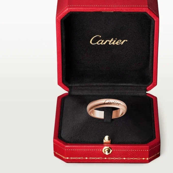 Alianza C De Cartier, 4 mm de ancho