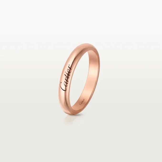 Alianza C De Cartier – Oro rosa – Cartier