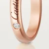 Alianza C De Cartier – Oro rosa, diamante – Cartier
