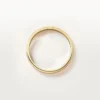 Alianza Cartier D’amour, 2,3 mm de ancho, pavé
