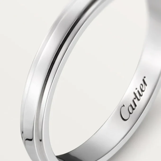 Alianza Cartier D’amour – Platino – Cartier