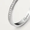 Alianza Cartier D’amour – Platino, diamantes – Cartier