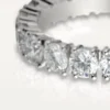 Alianza Cartier Destinee, 4,1 mm de ancho, pavé