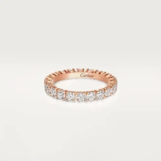 Alianza Cartier Destinee – Oro rosa, diamantes – Cartier