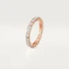 Alianza Cartier Destinee – Oro rosa, diamantes – Cartier