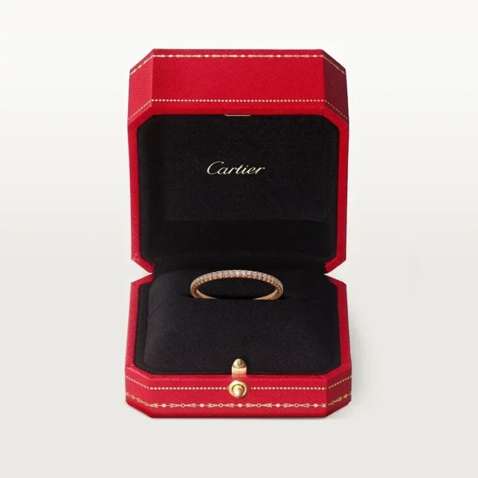 Alianza Etincelle De Cartier, 1,5 mm de ancho, pavé