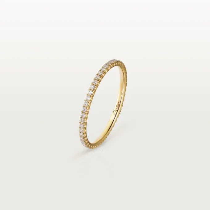 Alianza Etincelle De Cartier – Oro amarillo, diamantes – Cartier
