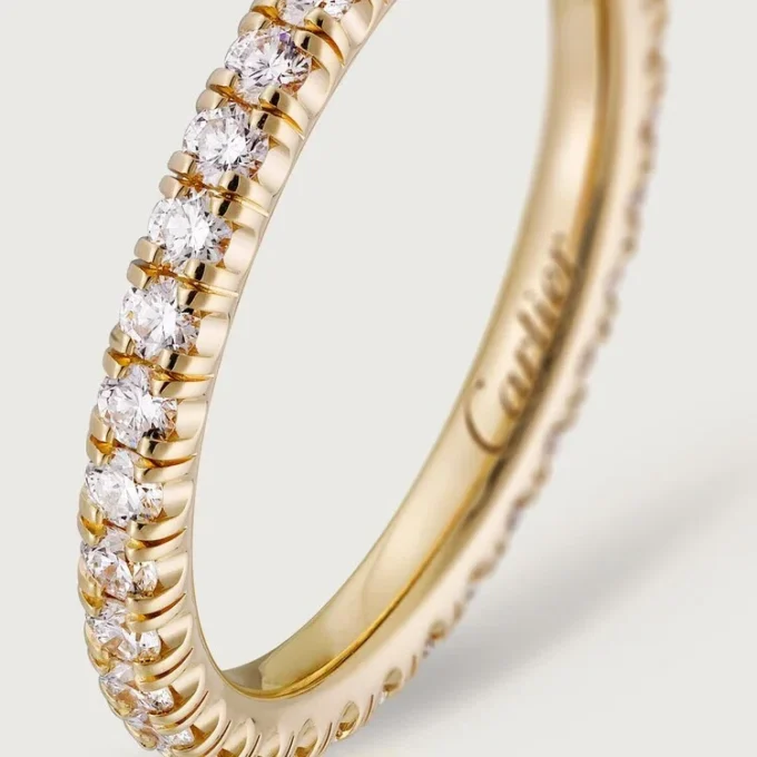 Alianza Etincelle De Cartier – Oro amarillo, diamantes – Cartier