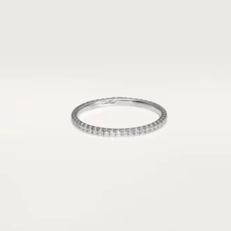 Alianza Etincelle De Cartier – Oro blanco, diamantes – Cartier