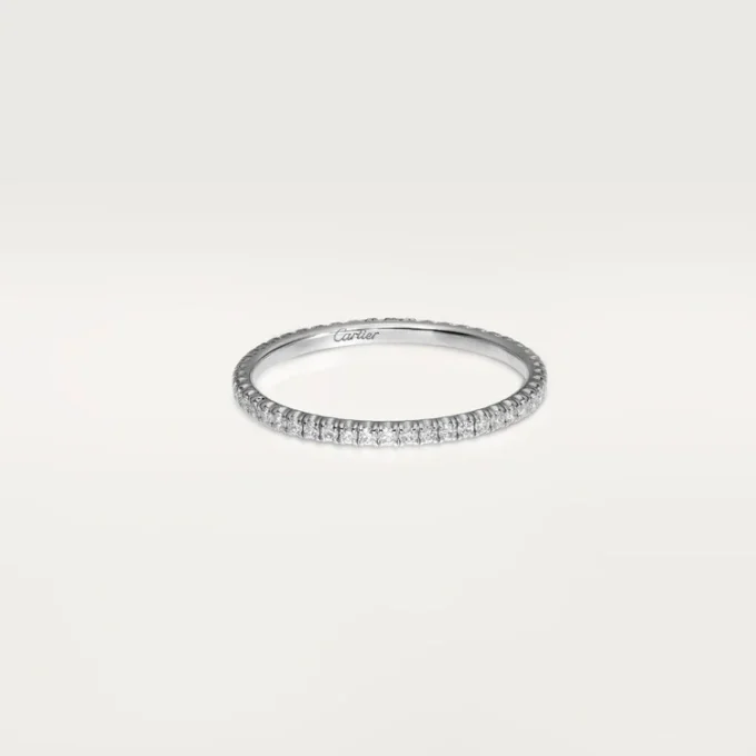 Alianza Etincelle De Cartier – Oro blanco, diamantes – Cartier