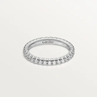 Alianza Etincelle De Cartier – Oro blanco, diamantes – Cartier