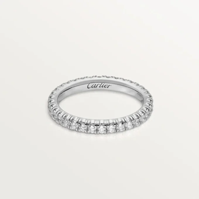 Alianza Etincelle De Cartier – Oro blanco, diamantes – Cartier