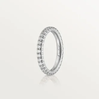 Alianza Etincelle De Cartier – Oro blanco, diamantes – Cartier