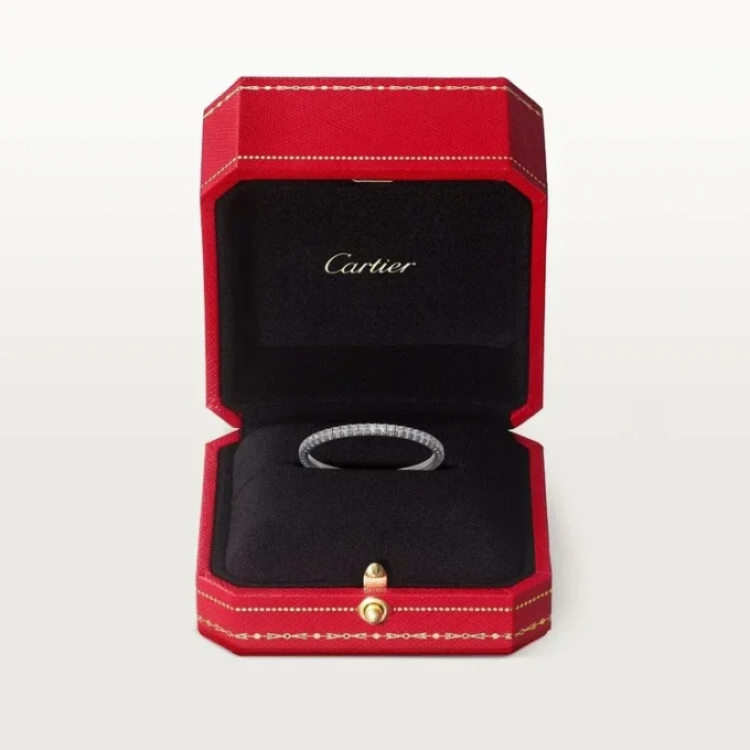 Alianza Etincelle De Cartier – Oro blanco, diamantes – Cartier