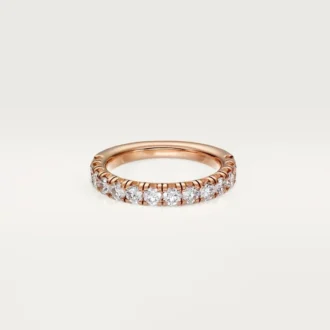 Alianza Etincelle De Cartier – Oro rosa, diamantes – Cartier