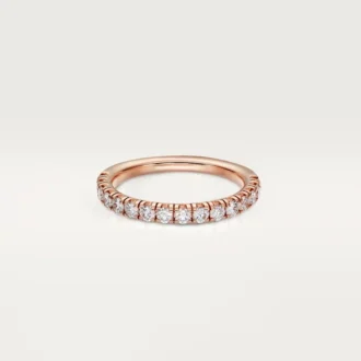 Alianza Etincelle De Cartier – Oro rosa, diamantes – Cartier