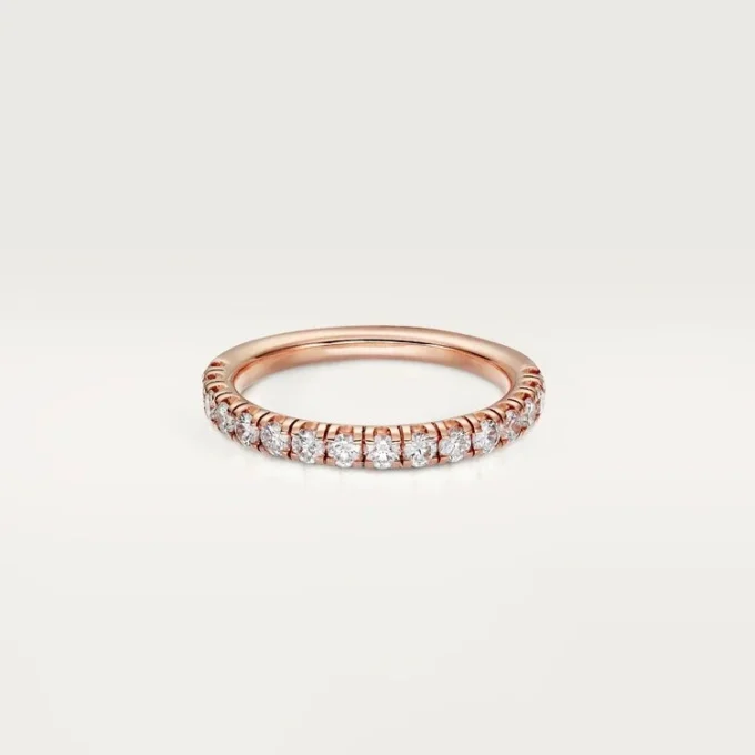 Alianza Etincelle De Cartier – Oro rosa, diamantes – Cartier