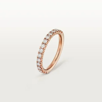 Alianza Etincelle De Cartier – Oro rosa, diamantes – Cartier
