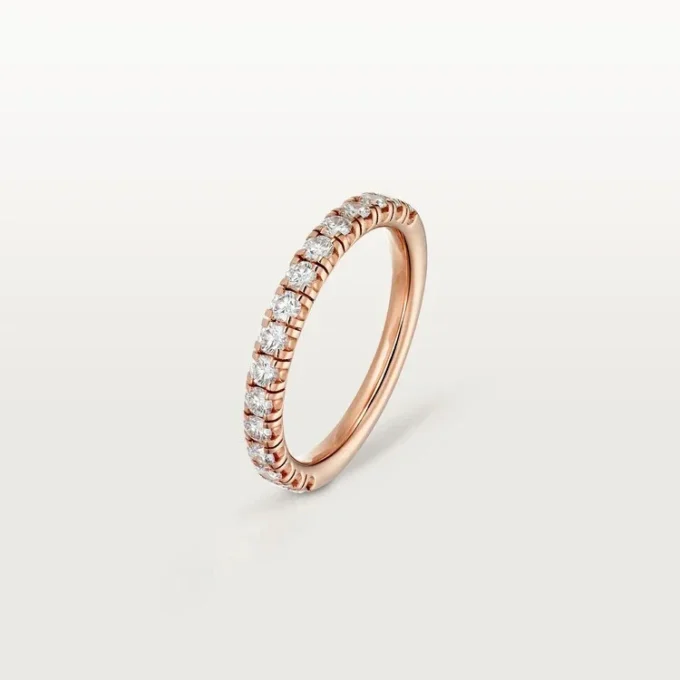 Alianza Etincelle De Cartier – Oro rosa, diamantes – Cartier