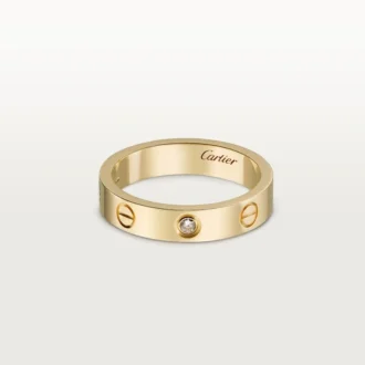 Alianza Love, 1 diamante – Oro amarillo, Diamante – Cartier