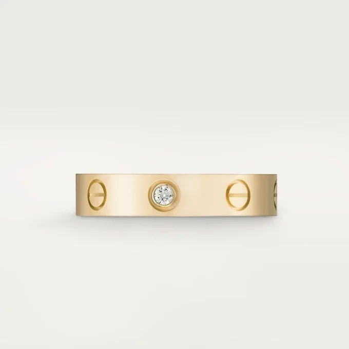 Alianza Love, 1 diamante – Oro amarillo, Diamante – Cartier