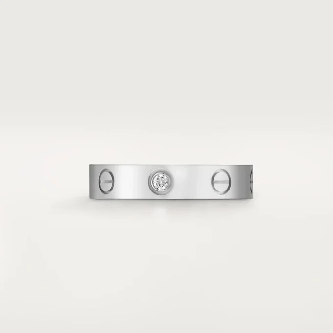 Alianza Love, 1 diamante – Oro blanco, Diamante – Cartier