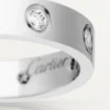 Alianza Love, 8 diamantes – Oro blanco, Diamantes – Cartier