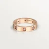 Alianza Love, 8 diamantes – Oro rosa, Diamantes – Cartier