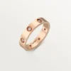 Alianza Love, 8 diamantes – Oro rosa, Diamantes – Cartier