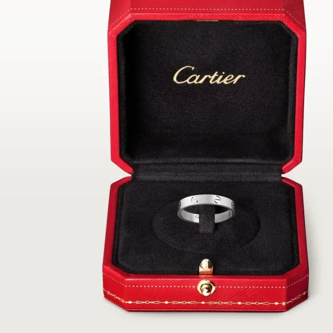Alianza Love – Oro blanco – Cartier