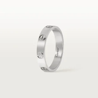 Alianza Love – Oro blanco – Cartier