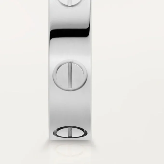 Alianza Love – Oro blanco – Cartier