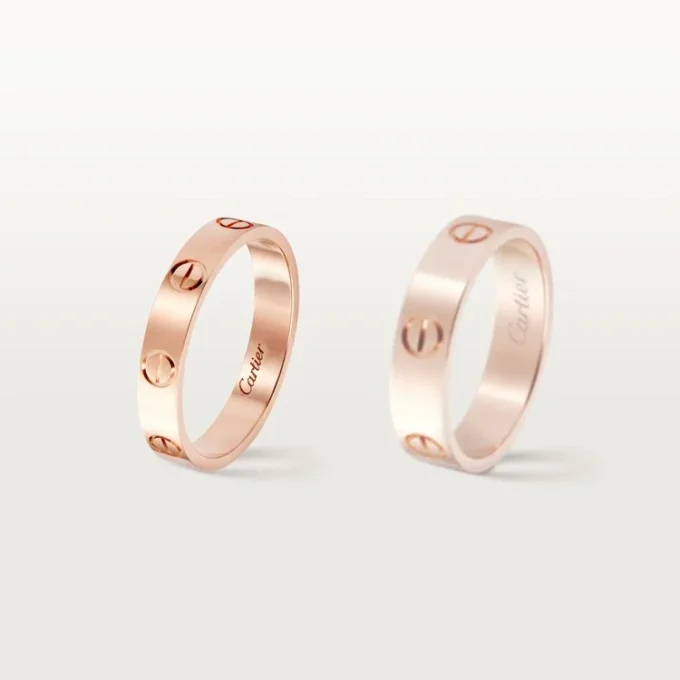 Alianza Love – Oro rosa – Cartier