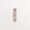 Alianza Maillon Panthere delgada, 2 filas con medio pavé de diamantes – Oro rosa, diamantes – Cartier