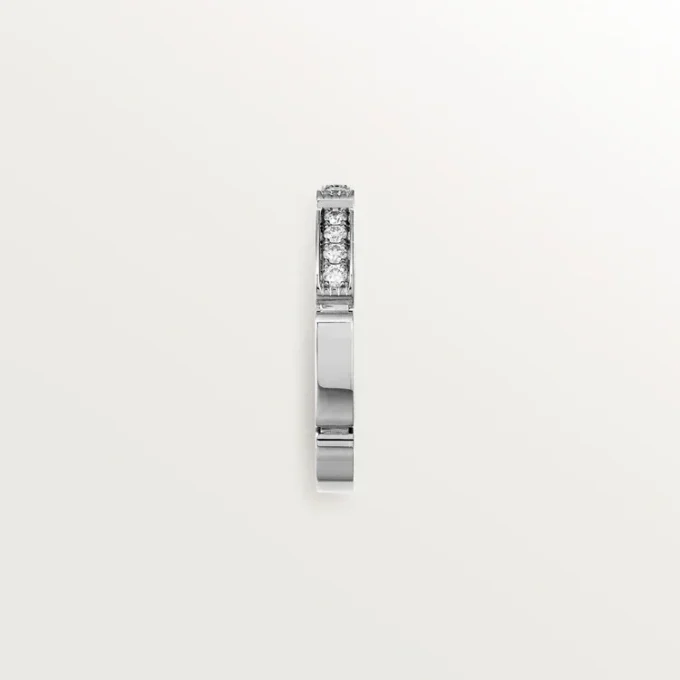 Alianza Maillon Panthere – Oro blanco, diamantes – Cartier